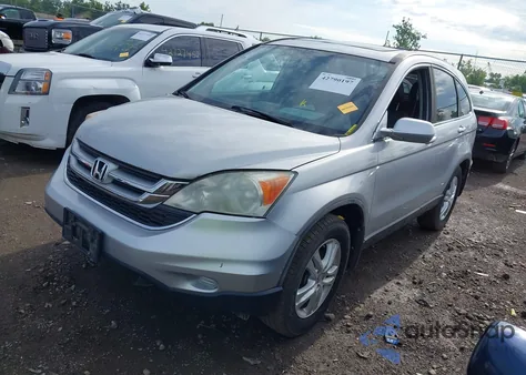 2011 Honda Cr-V Ex-L z USA, uszkodzony, nr VIN 5J6RE4H76BL027054